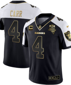 Las Vegas Raiders Alternate Vapor Black Gold Limited - All Stitched