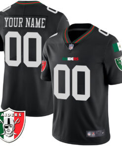Las Vegas Raiders Mexico Custom Jersey - All Stitched