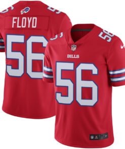 Leonard Floyd Buffalo Bills Vapor Red Jersey - All Stitched