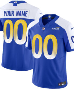 Los Angeles Rams Vapor Limited Custom Jersey - All Stitched