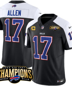 Men's Buffalo Bills 2023 AFC East Champions Patch Vapor Jersey - All Stitched