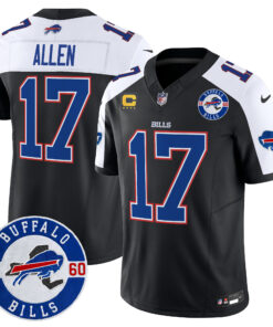 Men's Buffalo Bills 2024 Vapor Limited Jersey - Est. 1960 Patch - All Stitched
