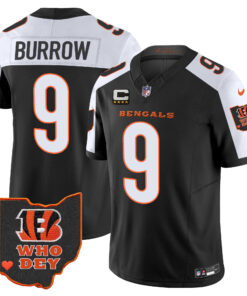 Men's Cincinnati Bengals Ohio Patch Vapor Limited Jersey V2 - All Stitched