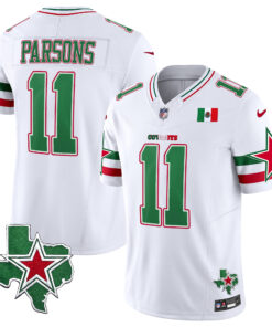 Men's Dallas Cowboys 2024 Mexico Vapor Limited Jersey - All Stitched