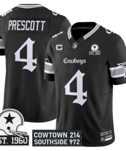 Men's Dallas Cowboys 'Gothic Lone Star Edition' Vapor Limited Jersey - All Stitched