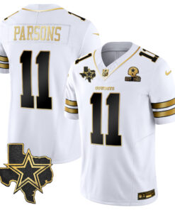 Men's Dallas Cowboys Vapor Gold Jersey V2 - All Stitched