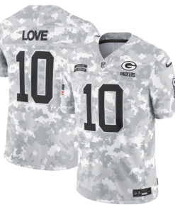 Men's Green Bay Packers 2024 Salute to Service Vapor Limited Jersey - All Stitched