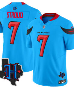 Men's Houston Texans 2024 Texas Patch Vapor Limited Jersey V3 - All Stitched