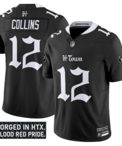 Men's Houston Texans 'Gothic Lone Star Shadows Edition' Vapor Limited Jersey - All Stitched