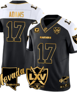 Men's Las Vegas Raiders 2024 Gold Vapor Limited Jersey - 65th Anniversary - All Stitched