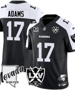 Men's Las Vegas Raiders 2024 Vapor Limited Jersey - 65th Anniversary - All Stitched