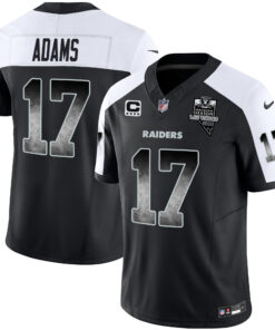 Men's Las Vegas Raiders Arch Smoke Vapor Jersey - All Stitched