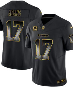 Men's Las Vegas Raiders Gold Arch Smoke Vapor Jersey - All Stitched