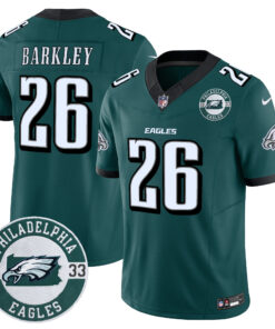 Men's Philadelphia Eagles 2024 Vapor Limited Jersey - Est. 1933 Patch - All Stitched