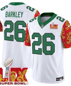 Men's Philadelphia Eagles Kelly Green Super Bowl LIX Style Vapor Limited Jersey - All Stitched