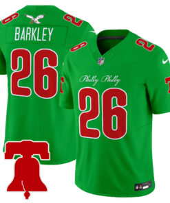 Men's Philadelphia Eagles Philly Phanatic Style Vapor Limited Jersey - All Stitched