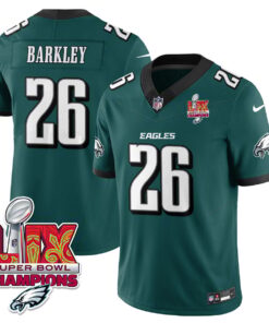 Men's Philadelphia Eagles Super Bowl LIX Champions Vapor Limited Jersey - All Stitched