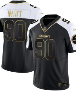 Men's Pittsburgh Steelers Gold Vapor Jersey - All Stitched