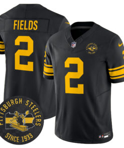 Men's Pittsburgh Steelers Throwback 1962 Vapor Limited Jersey - Est. 1933 Patch - All Stitched
