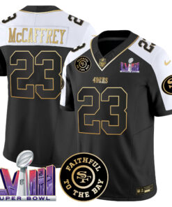 Men's San Francisco 49ers  Faithful & Super Bowl LVIII Patch Vapor Jersey V2 - All Stitched