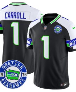 Men's Seattle Seahawks 2024 Seattle Est. 1976 Patch Vapor Limited Jersey - All Stitched