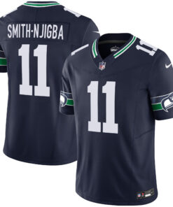 Men's Seattle Seahawks Throwback & Gold Vapor Limited Jersey V2 - All Stitched