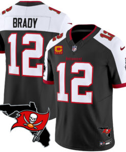 Men's Tampa Bay Buccaneers Florida Patch Vapor Limited Jersey - All Stitched