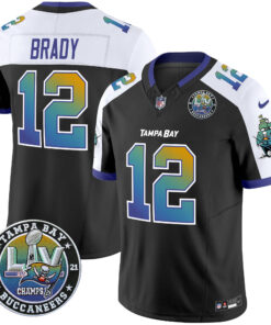 Men's Tampa Bay Buccaneers "Tampa City" Super Bowl LIV Patch Vapor Limited Jersey - All Stitched