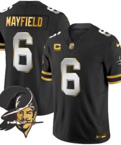 Men's Tampa Bay Buccaneers Throwback Gold Vapor Limited Jersey - All Stitched