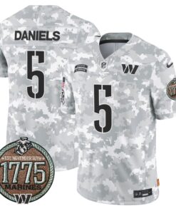 Men's Washington Commanders 2024 Salute to Service Establishment Year Patch Vapor Limited Jersey - All Stitched