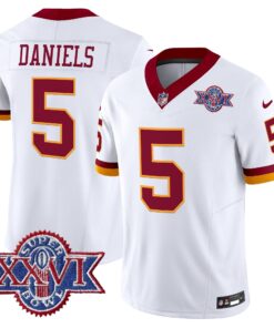 Men's Washington Commanders Throwback 1992 Super Bowl XXVI Patch Vapor Limited Jersey - All Stitched