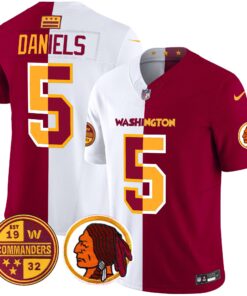Men's Washington Half Washington Redskins & Washington Commanders Vapor Limited Jersey - All Stitched