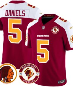Men's Washington Redskins 2024 Vapor Limited Jersey - Est. 1937 Patch - All Stitched