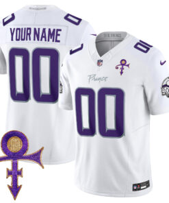 Minnesota Vikings 2024 Prince Vapor Limited Custom Jersey - All Stitched