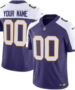 Minnesota Vikings Classic Limited Custom Jersey - All Stitched