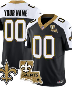 New Orleans Saints 1987 Legacy Vapor Custom Jersey V2 - All Stitched