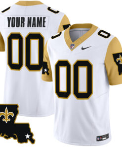 New Orleans Saints 1987 Legacy Vapor Limited Custom Jersey V2 - All Stitched