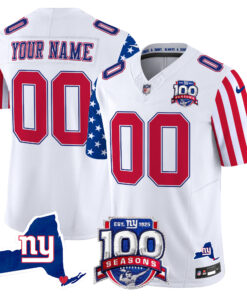 New York Giants American Style Vapor Limited Custom Jersey - All Stitched