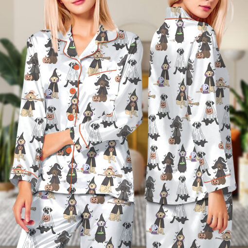 Aimery Women Christmas Satin Pajamas Set - Image 8