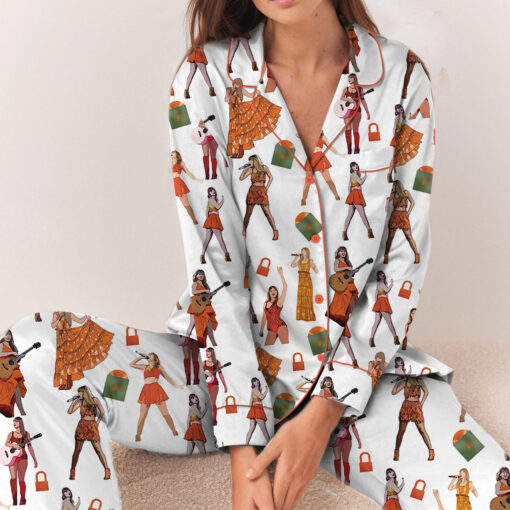 Women’s In My Showgirl Era Satin Pajama Set