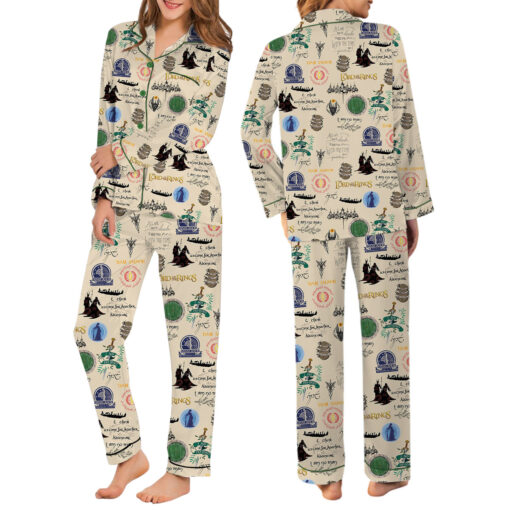 The Lord Of The Rings Satin Pajamas Set - Image 7