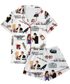 Alternative view of Always And Forever Satin Pajamas Set