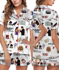 Always And Forever Satin Pajamas Set