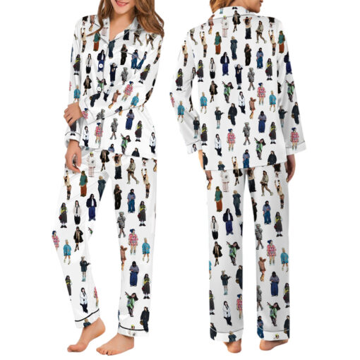 Billie Eilish Satin Pajamas Set - Image 5