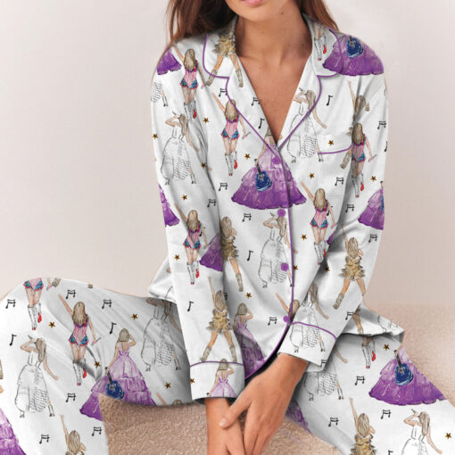 Taylor Swift Eras Tour Satin Pajamas Set - Image 6