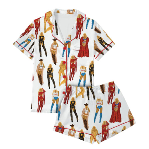 Beyoncé Cowboy Carter Tour Satin Pajamas Set - Image 3