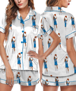 Women's Shai Gilgeous-Alexander Jumper Oklahoma City Satin Pajama Set