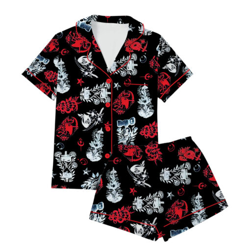 Sleep Token Satin Pajamas Set For Women - Image 5