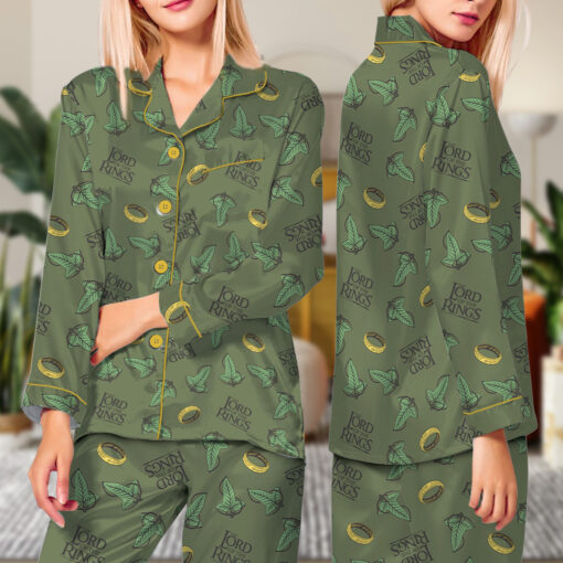 Women’s Lord Of The Rings Movie Satin Pajamas Set - Image 7