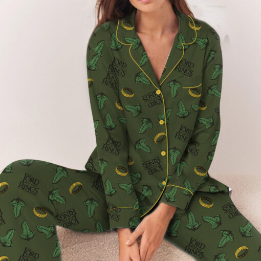 Women’s Lord Of The Rings Movie Satin Pajamas Set - Image 5
